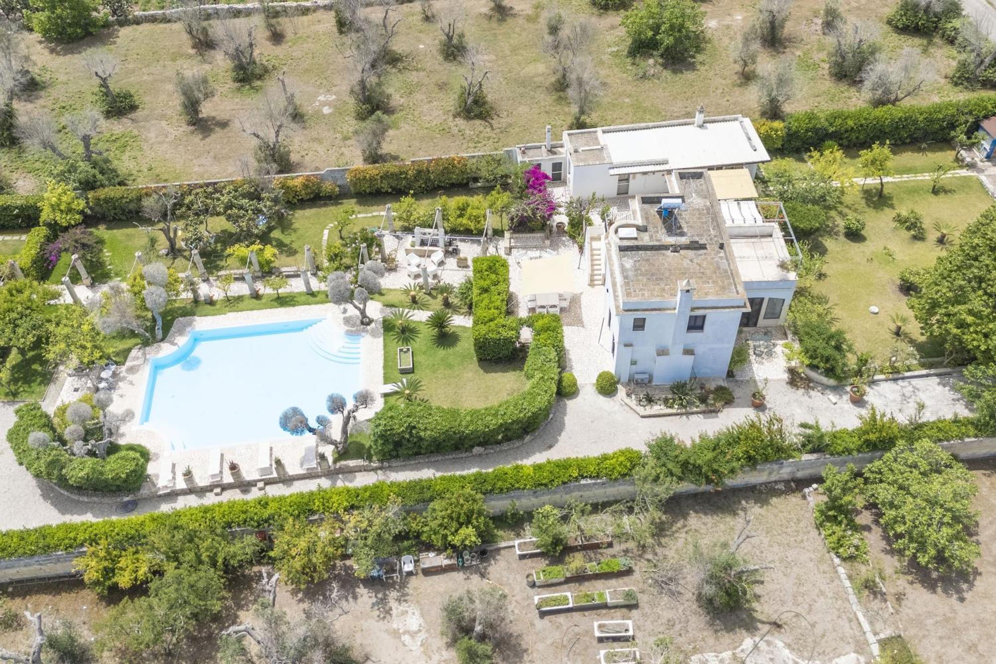 Villa Lisa Garden And Pool - Happy Rentals Melendugno Exterior photo